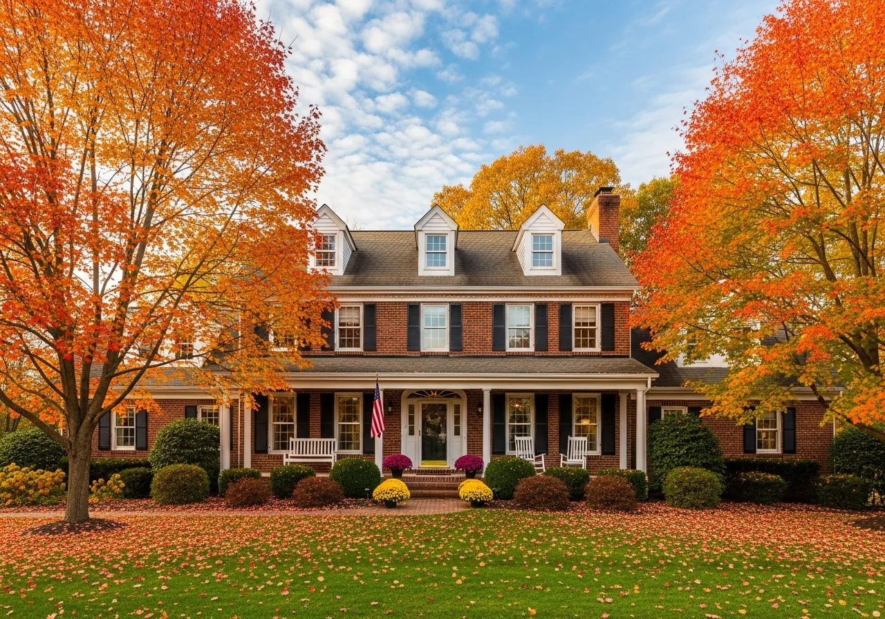 Beautiful colonial home in upstate New York